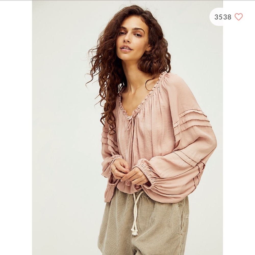 *NWT* Free People All Tucks Bodysuit